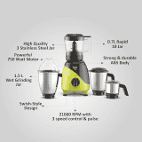 Preethi Peppy Pro Mixer Grinder for Kitchen | 750W | 4 Jars
