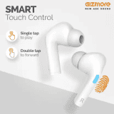 Gizmore GIZ BUD 803 Bluetooth Headset | White