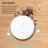 Haier TH27U1 Robotic Floor Cleaner | WiFi Connectivity |  Google Assistant and Alexa