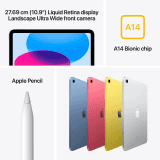 Apple iPad 10th Generation | MQ6V3HN/A | 256GB WIFI+CELL | Yellow