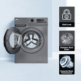 Godrej 7 Kg Eco-Wash |WFEON ARG 7014 FEBDT SLSR | Fully-Automatic Front Load Washing Machine