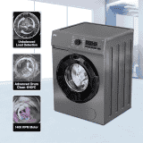Godrej 7 Kg Eco-Wash |WFEON ARG 7014 FEBDT SLSR | Fully-Automatic Front Load Washing Machine