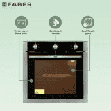 FABER FBIO 80L 6F | Built-in Microwave Oven | BLACK