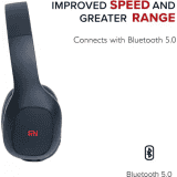 Mi XIAOMI Superbass Wireless Bluetooth Headset | On-Ear | Black, Red