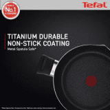 Tefal Day by Day  Non Stick Deep Fry Pan | 4.3 L capacity | Aluminium