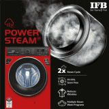 IFB Fully Automatic Front Load Washing Machine with In-built Heater | 7 kg | 5 Star | ELITE ZRS 7012 | Red