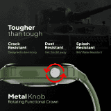 Fire-Boltt Smart Watch | Tank BSW070 | Green