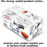 Hawkins Contura | 3 L Induction Bottom Pressure Cooker | SSC30 | Stainless Steel