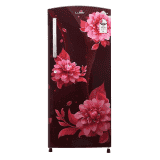 LLYOD Havells Direct Cool Standard Single Door Refrigerator | GLDC212SBWT2PB | 200 L/2 Star | Begonia Wine