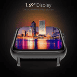 Fire-Boltt Ninja Fit Smartwatch | Full Touch with IP68 | Multi UI Screen  | Black | BSW063