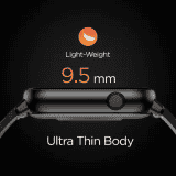 Fire-Boltt Ninja Fit Smartwatch | Full Touch with IP68 | Multi UI Screen  | Black | BSW063