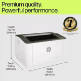 HP  Single Function WiFi Monochrome Laser Printer | 1008W