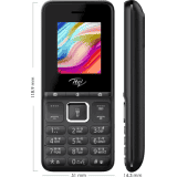 itel It2175 Keypad Mobile | Black