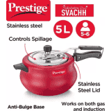 Prestige Svachh Nakshatra  Plus | 5 L |  Induction Bottom Pressure Cooker