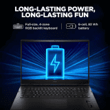 HP Gaming Laptop | 17-CM2003TX | Intel Core i7 | 13th Gen | 13700HX | 16 GB | 1 TB SSD | Windows 11 Home With MS Office |8 GB Graphics | NVIDIA GeForce RTX 4060 | 17.3 Inch | Shadow Black