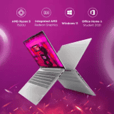 Lenovo IdeaPad Slim 5 Thin and Light Laptop | 82XE004RIN | AMD Ryzen 5 | Hexa Core 7530U | 16 GB | 512 GB SSD | Windows 11 Home With MS Office | 14 Inch | Cloud Grey