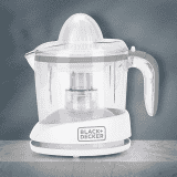 Black + Decker Bxcj0101In 30-Watts 1L Citrus Juicer | 2-Year Warranty | White