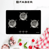 FABER HOB ULTIMA PLUS | GAS STOVE | HT783 CRS BR CI