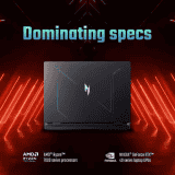 Acer AN16-41| AMD Ryzen 7 Octa Core 12th Gen 7840HS /16 GB/512GB SSD/RTX 4060-8GB / Gaming Laptop /16 Inch/Obsidian Black