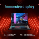 Acer AN16-41| AMD Ryzen 7 Octa Core 12th Gen 7840HS /16 GB/512GB SSD/RTX 4060-8GB / Gaming Laptop /16 Inch/Obsidian Black