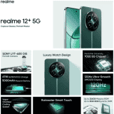 realme 12+ 5G | 8GB / 256GB | Pioneer Green