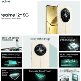realme 12+ 5G | 8GB / 256GB | Navigator Beige