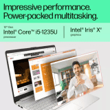 HP Intel Core i5 12th Gen 1235U | 15s-fq5330TU | 16 GB/512 GB SSD/Windows 11 Home | Thin and Light Laptop |  Natural Silver
