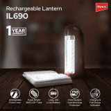 Impex IL-690 Rechargeable LED Lantern |  Emergency Light