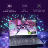 Lenovo 82XT004HIN |  LOQ R7-7840HS/16GB/521GB SSD/RTX3050 /6 GB Graphics/NVIDIA GeForce RTX 3050 /15.6 FHD/WIN11/Storm Grey