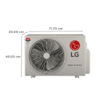 LG Dual Inverter Split AC | TS-Q12BNXE.AMLG | 1 Ton/ 3 Star | White