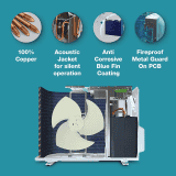 Godrej 1 Ton 3 Star | SIC 12PTC3-WWP | Inverter Split AC