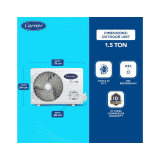 Carrier | 1.5 Ton 3 Star Flexicool Inverter Split AC  | Convertible 6-in-1 Cooling 8K XCEL LUMO EXI | White