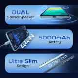 vivo T3 5G | 8GB | 128 GB | Cosmic Blue