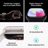 Apple Watch Series 9 | GPS + Cellular 45mm | RED Case & RED Sport Band