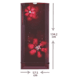 Godrej 210 L Direct Cool Single Door 3 Star Refrigerator | RD EDGEPRO 225C 33 TAF ZN WN