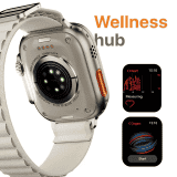 Fire-Boltt Oracle Wi-Fi+4G SIM Android OS Wristphone | 49 mm | In Built GPS | Crystal Tide Strap