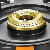 Prestige Svachh Glass Top Gas Stove | 2 Burner | Liftable Burner | GTSB 02