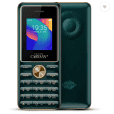 Carvaan Malayalam M21 Keypad Mobile Phone | 1500 Pre Loaded Songs | 2500 mAh Battery | Hindi | Emarald green