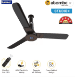 Atomberg Studio+ Ceiling Fan | 5 Star | 1200 mm | BLDC Motor with Remote | 3 Blade | Earth Brown