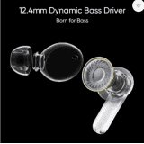 Realme Buds T300 | 40 hours Playback Bluetooth Headset | Stylish Black