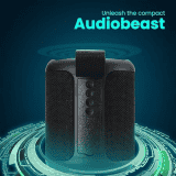 Portronics SoundDrum P Wireless Speaker | 20 W | Handsfree Calling | Stereo Channel | Black