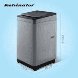 Kelvinator | KWT-N80ETSSN | 8.0 Kg | Top Loading Fully Automatic Washing Machine