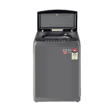 LG Inverter Turbo Drum Fully Automatic Top Loading Washing Machine | 8 Kg | 5 Star | Black | T80SNMB1Z