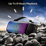 boAt  | Stone 580 | Bluetooth Speaker | 12W |RMS Stereo Sound | Midnight Black