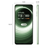 Vivo T3x 5G | 6GB RAM | 128GB | Celestial Green