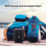 Portronics Sound Drum 1 TWS Portable Bluetooth Speaker | 10 W | Black