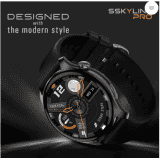 CORSECA Sskyline Pro Smartwatch | Black