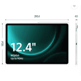 SAMSUNG Galaxy Tab S9 FE 5G 8 GB RAM 256 GB ROM | Wi-Fi+5G Tablet | Lavender