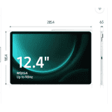 SAMSUNG Galaxy Tab A9+ 4 GB RAM 64 GB ROM with Wi-Fi+5G Tablet | Silver