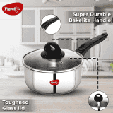 Pigeon | Stainless Steel Essentials 7 Piece Induction Bottom Cookware Set